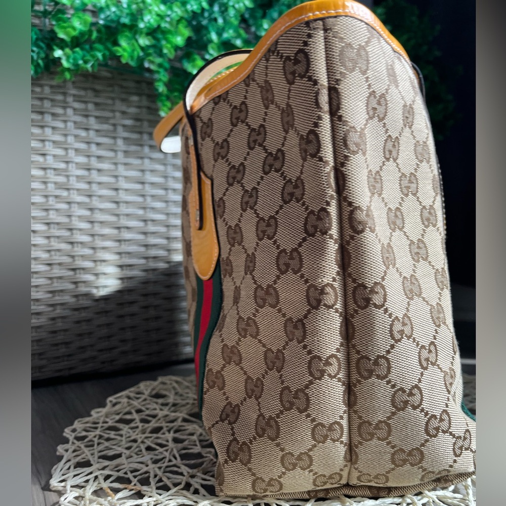 Gucci GG Monogram Canvas “Jolicoeur”medium Tote - Picture 8 of 17
